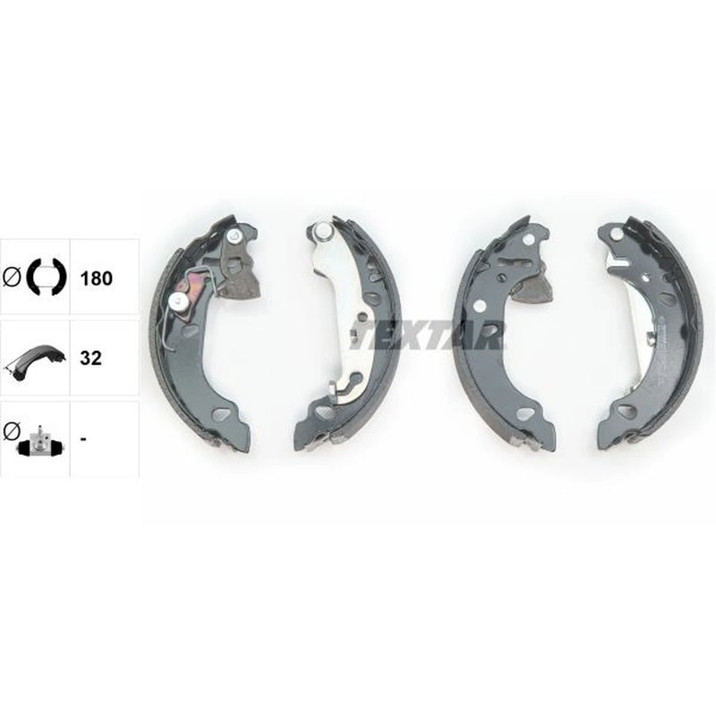 Textar Brake Shoe Set Axle Kit 91060000