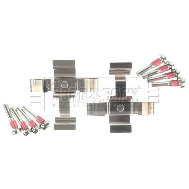 Borg & Beck Brake Pad Accessory Fitting Kit Front BBK1800
