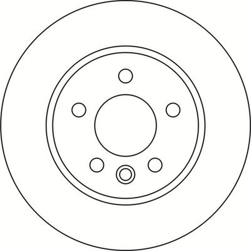 Abtex 2 x Vented Front Brake Discs BD2032V