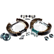 Borg & Beck Brake Shoe Set Axle Kit BBS1076K