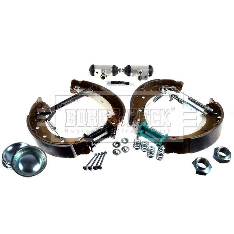 Borg & Beck Brake Shoe Set Axle Kit BBS1076K