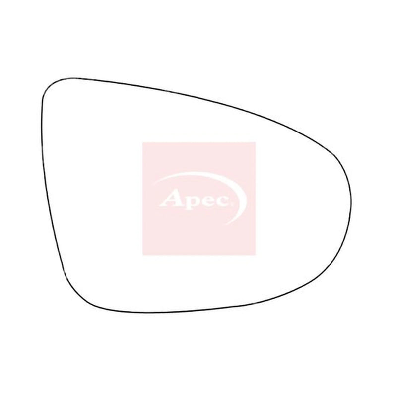 Apec Exterior Wing Mirror Glass Right AMS2048