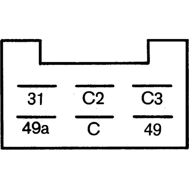 Hella Indicator Flasher Relay 4DN 008 768-101