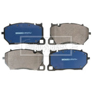 Borg & Beck 4 x Front Brake Pad Set BBP3006