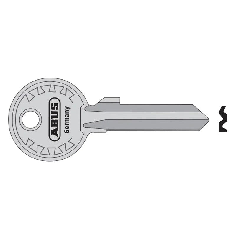 ABUS Mechanical 24/70-82/63-92/65 Key Blank 00906 - 10000906-01