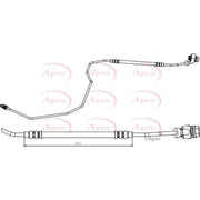 Apec Brake Hydraulic Hose Line Rear Right HOS3792