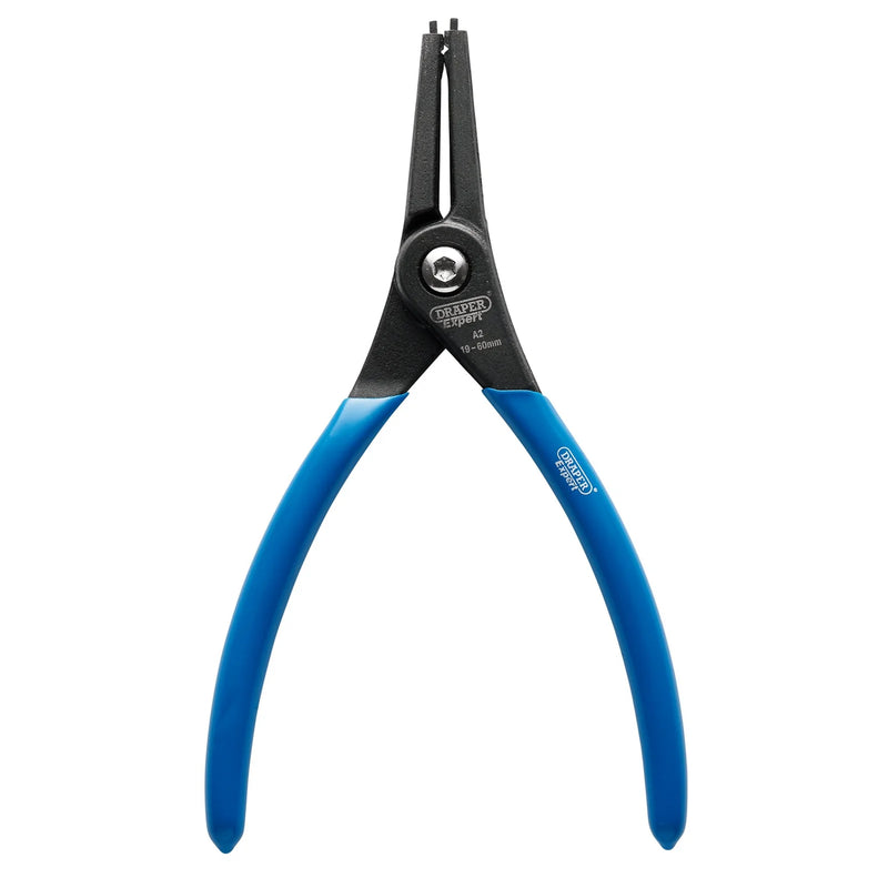 Draper Expert Circlip Pliers, 180mm Steel, Straight Tip