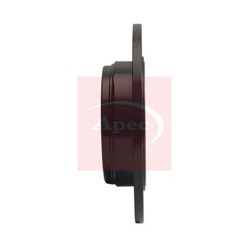 Apec 2 x Solid Rear Brake Discs DSK2337