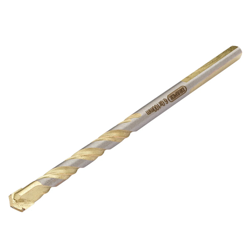 Draper Multi Construction TCT Drill Bit, 6mm - Versatile Length Options