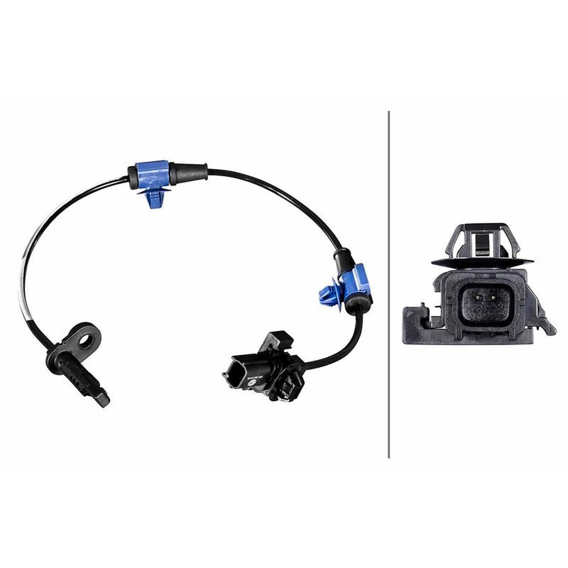Hella ABS Wheel Speed Sensor Rear 6PU 358 217-551
