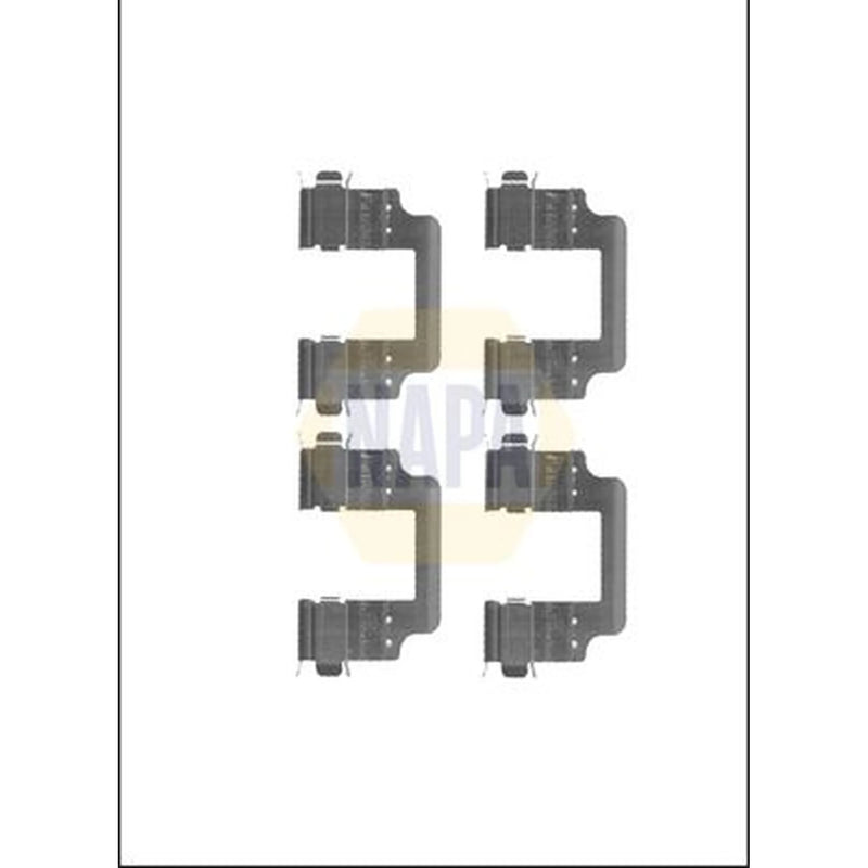 NAPA Brake Pad Accessory Fitting Kit Rear NFK1074