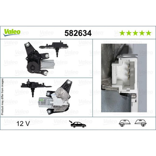 Valeo Front/Rear Wiper Motor Rear 582634