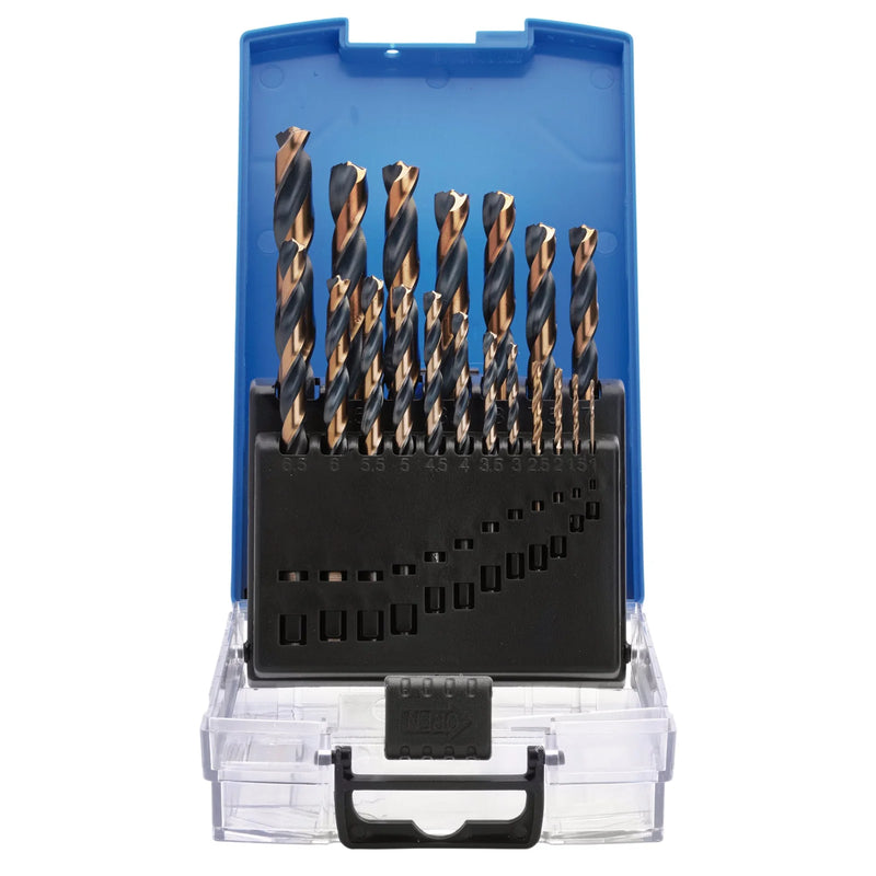 Draper HSS Turbo Titanium Drill Bit Set 19 Piece