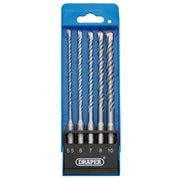 Draper SDS Plus Drill Bit Set 5 Piece