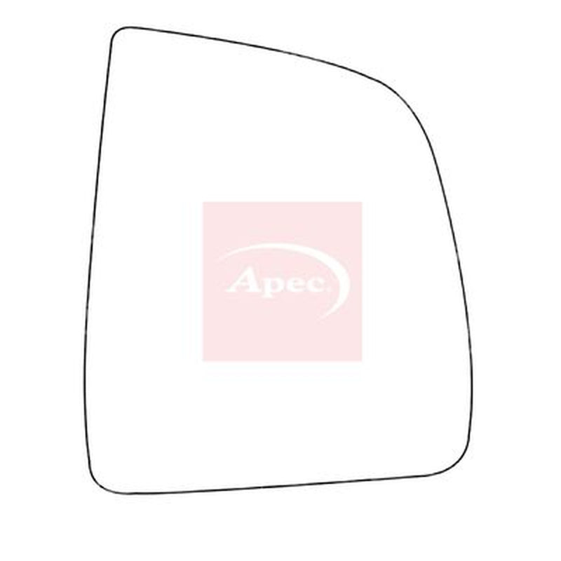 Apec Exterior Wing Mirror Glass Right AMS2228