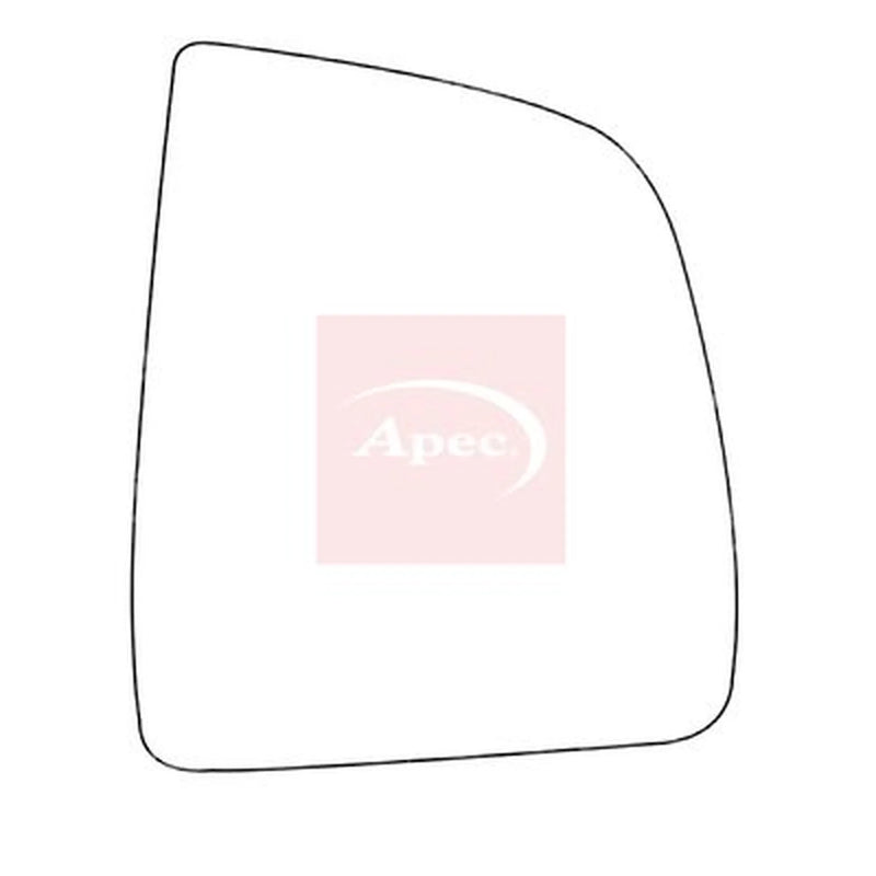 Apec Exterior Wing Mirror Glass Right AMS2228