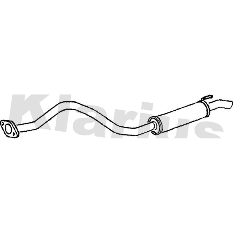 Klarius Box With Tail Pipe Rear TY559P