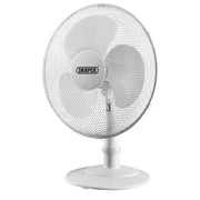 Draper Desk Fan 16" 400mm 45W Three Speed Oscillating