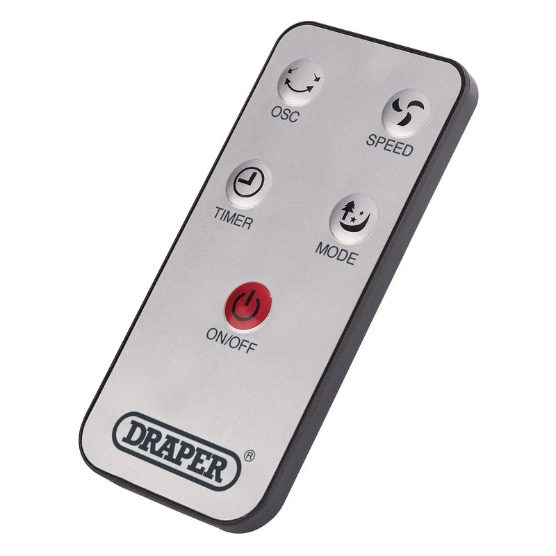 Draper Tower Fan 787mm 40W with Remote Control
