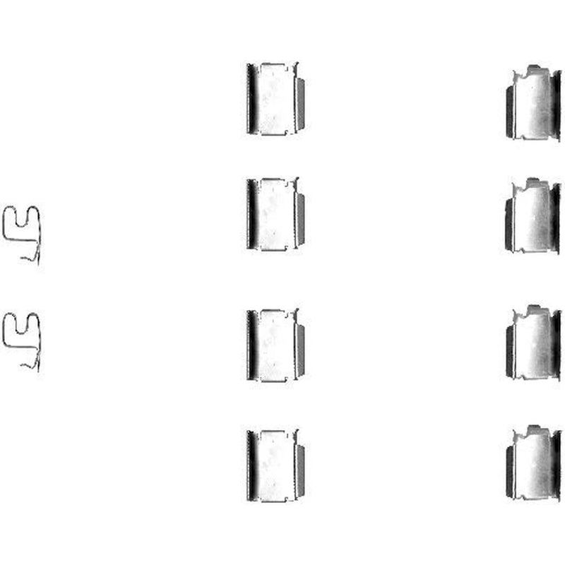 Mintex Brake Pad Accessory Fitting Kit Front MBA1246