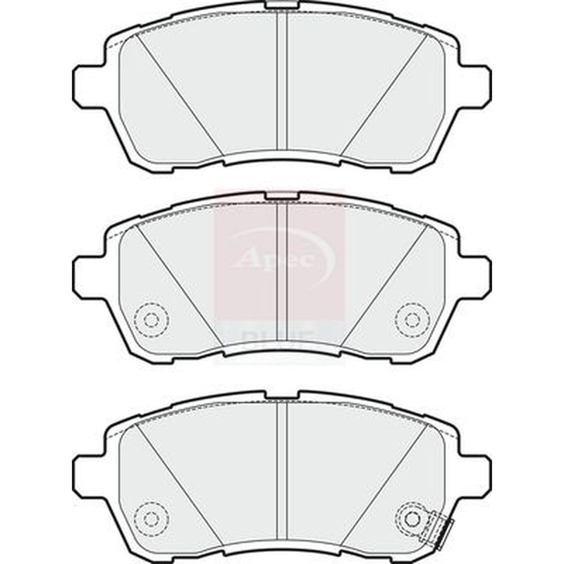 Apec Front Brake Pad Set PD3116
