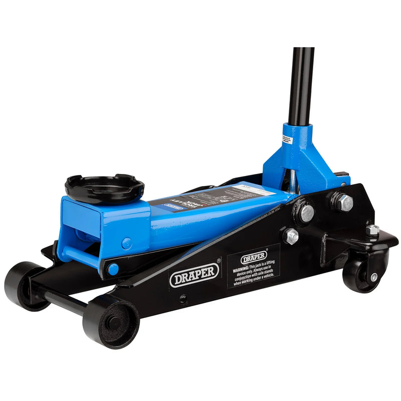Draper Trolley Jack, 2 & 3 Tonne Capacity, All-Steel Design