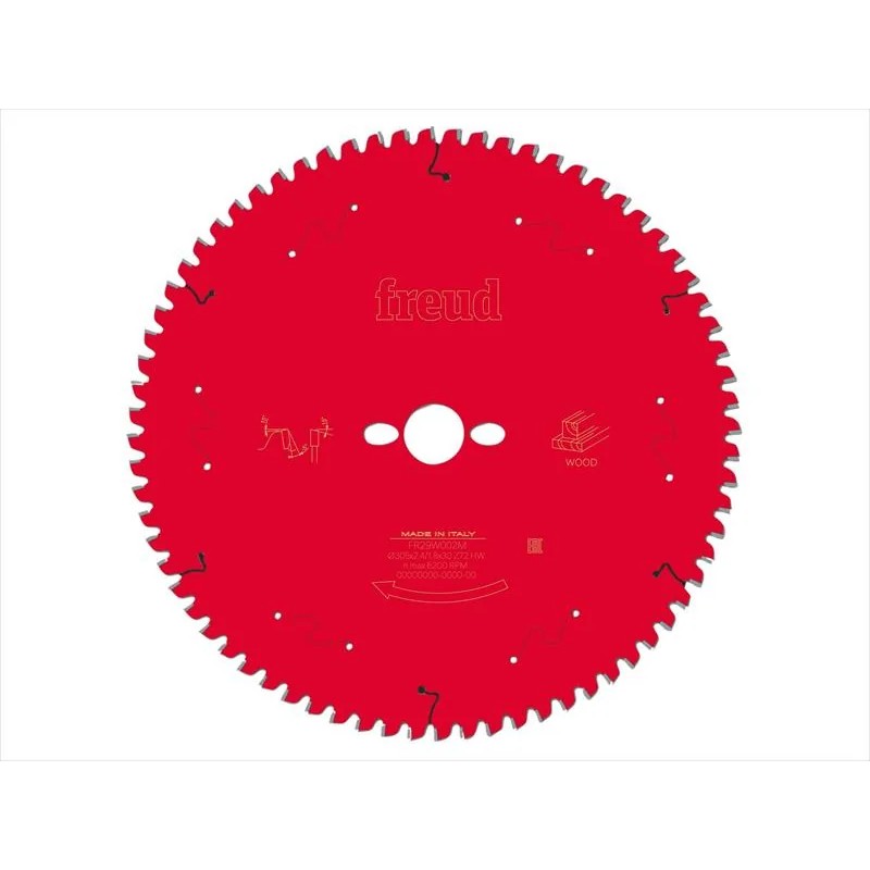 Freud Wood Mitre Saw Blade 305 x 30 x 2.4/1.8mm x 72T - F03FS09763