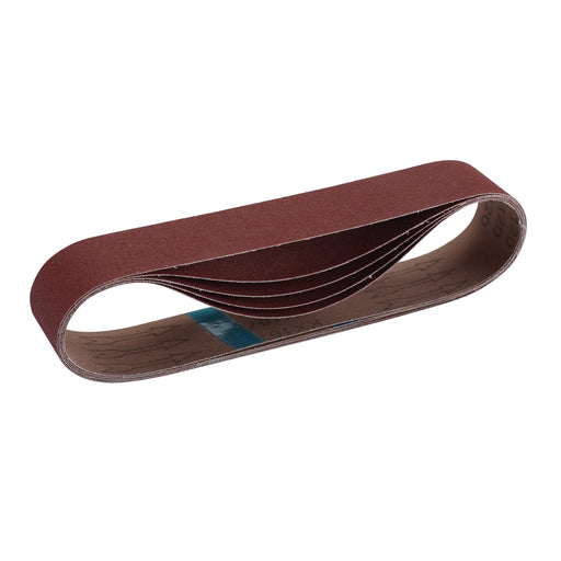 Draper Cloth Sanding Belt 50x686mm 120 Grit (Pack of 5)