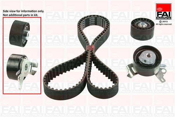 FAI Timing Belt Kit with Rollers