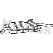 Klarius Box With Tail Pipe Rear SB133L