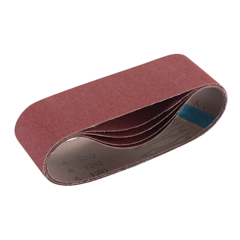 Draper Cloth Sanding Belt, 75 x Length Variations, 120 Grit (Pack of 5)