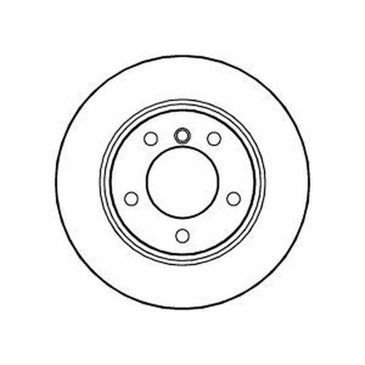 Abtex 2 x Vented Front Brake Discs BD1240V