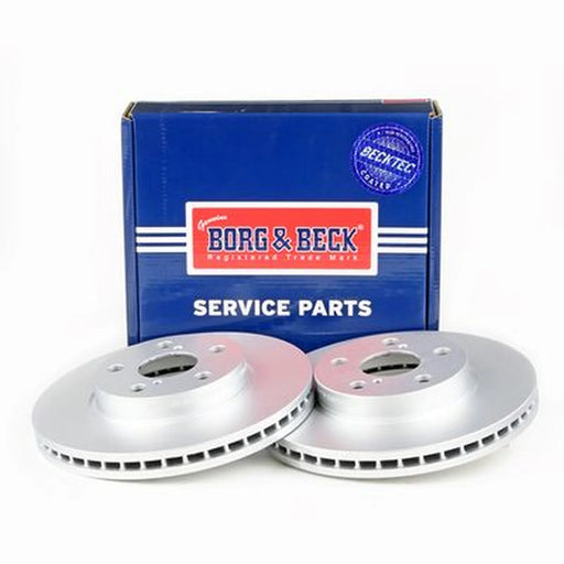 Borg & Beck 2 x Vented Front Brake Discs BBD4131