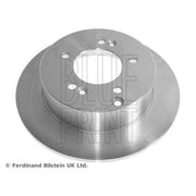Blue Print 2 x Solid Rear Brake Discs ADG043139