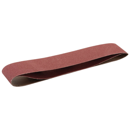 Draper Cloth Sanding Belt 100 x 1220mm 80 Grit (Pack of 2)