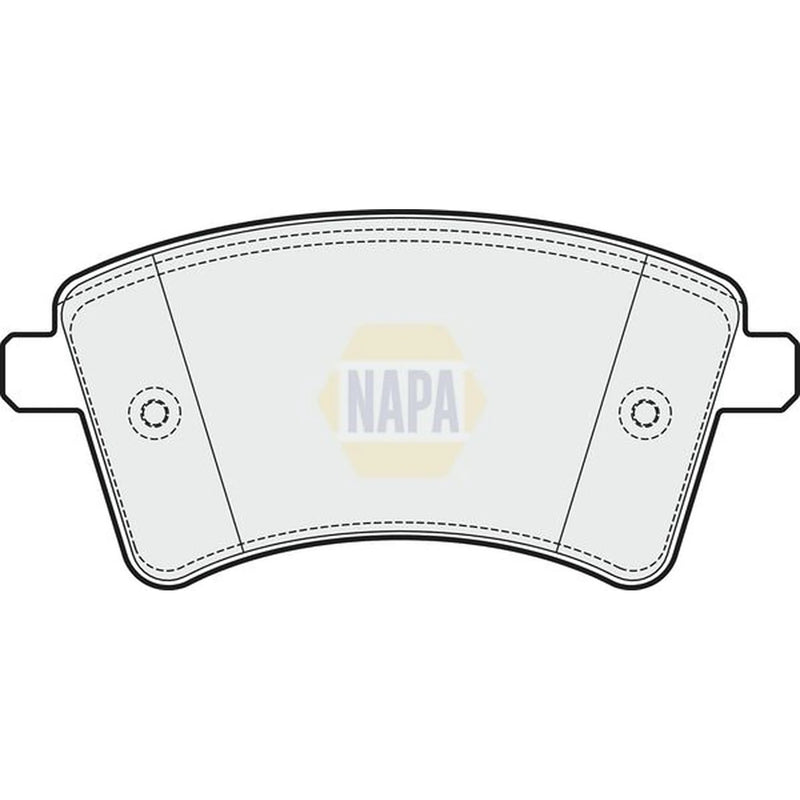 NAPA Front Brake Pad Set NBP1407