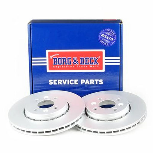 Borg & Beck 2 x Vented Front Brake Discs BBD5329