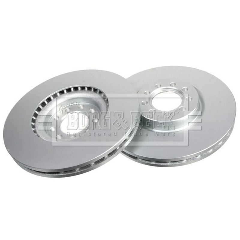 Borg & Beck 2 x Vented Front Brake Discs BBD4711