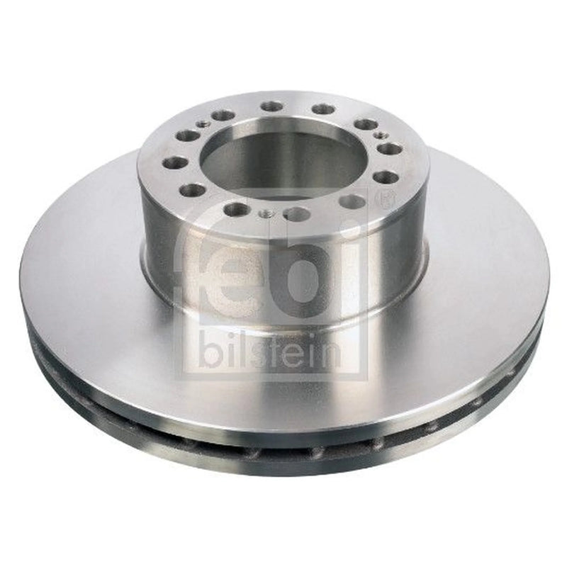 Febi 2 x Internally Vented Front Brake Discs 12731