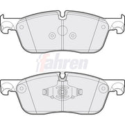Fahren Front Brake Pad Set FBP3833