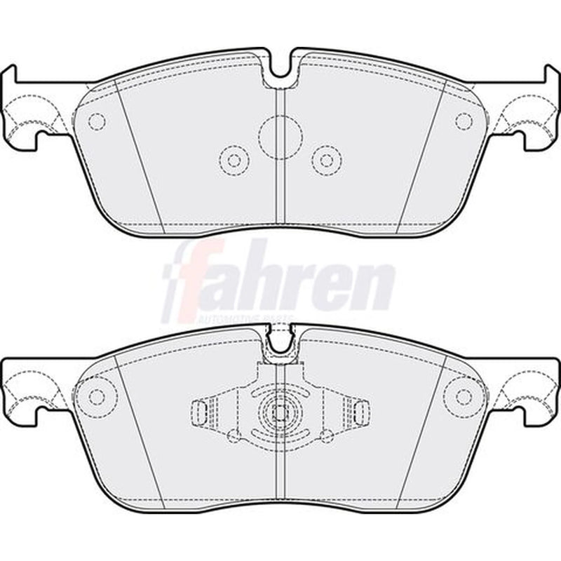 Fahren Front Brake Pad Set FBP3833
