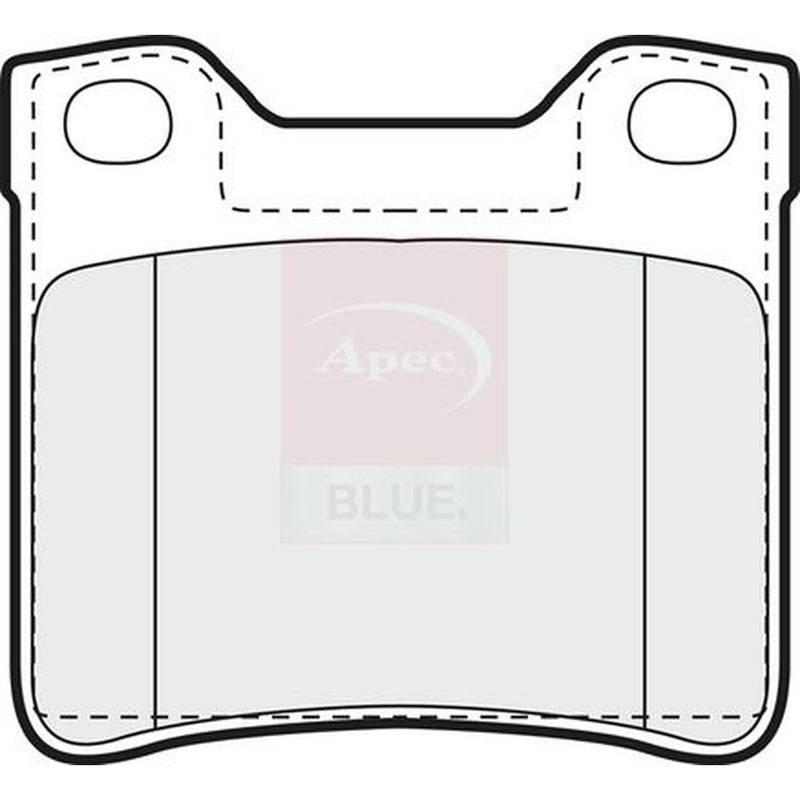 Apec Rear Brake Pad Set PD3432