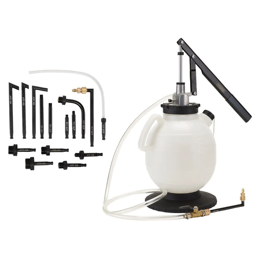 Draper Transmission Oil Filling System 7.5L with 16 Adapters