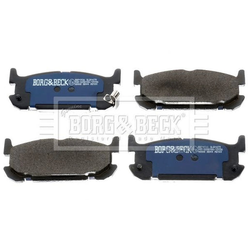 Borg & Beck 4 x Rear Brake Pad Set BBP1936