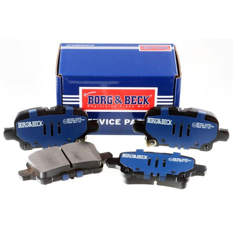Borg & Beck 4 x Rear Brake Pad Set BBP2896