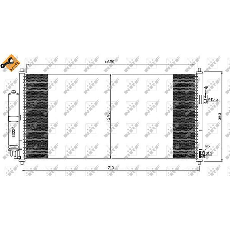 NRF Air Conditioning Condenser 35565