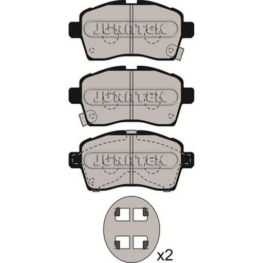 Juratek Front Brake Pad Set JCP8531