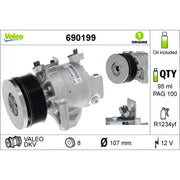 Valeo Air Conditioning Compressor 690199