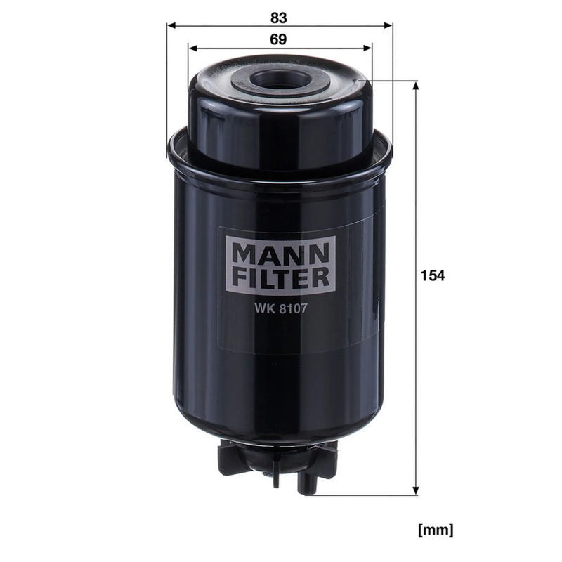 MANN-FILTER Fuel Filter Element WK 8107 OE 7381645