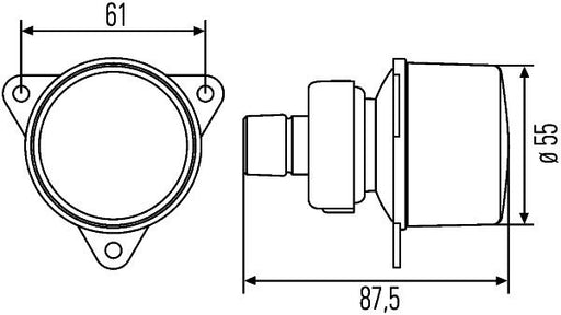 Hella 2BA 008 221-107 Direction Indicator